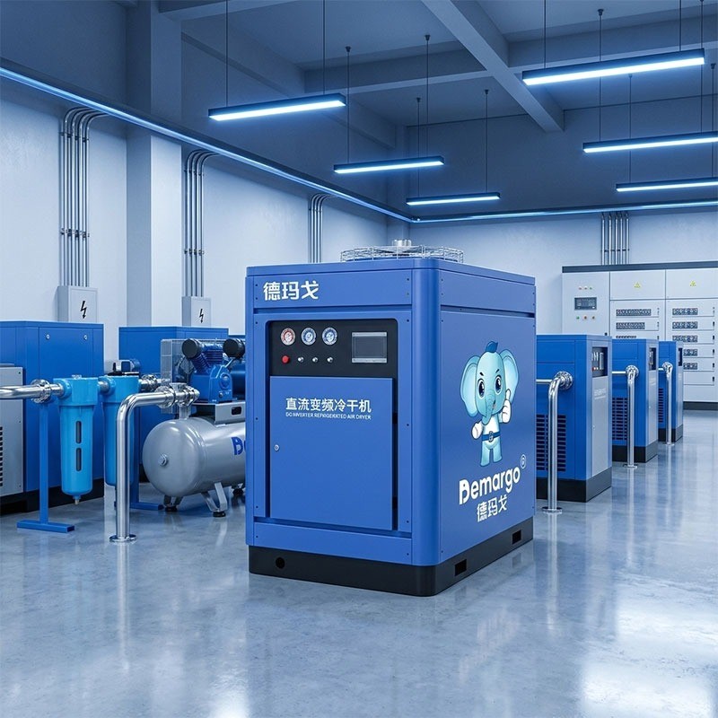 Sécheur d’air frigorifique à échangeur thermique à plaques et inverseur CC vue 9