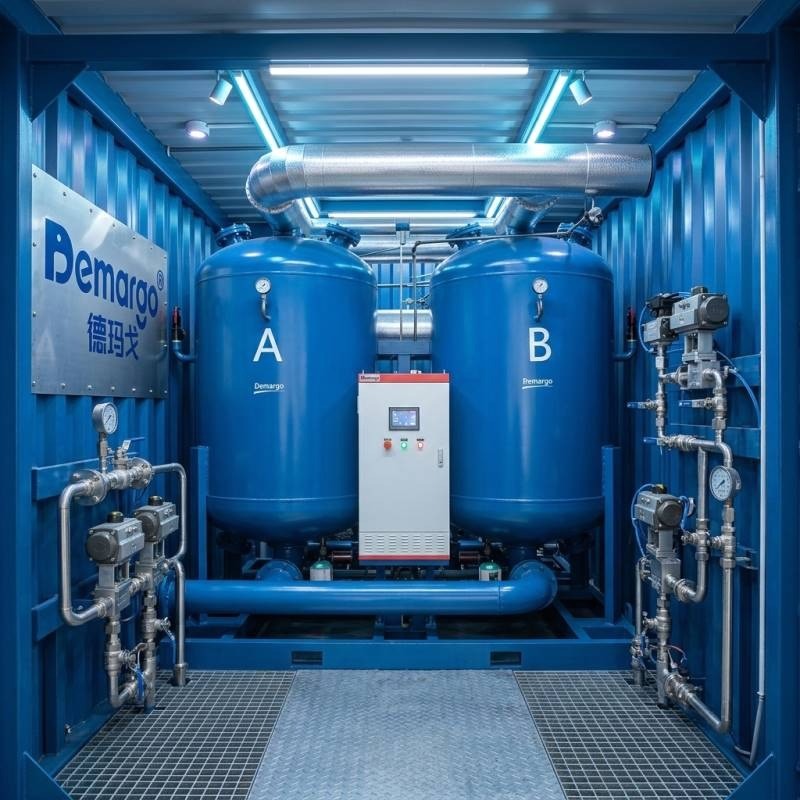 Station de séchage d’air mobile vue 8