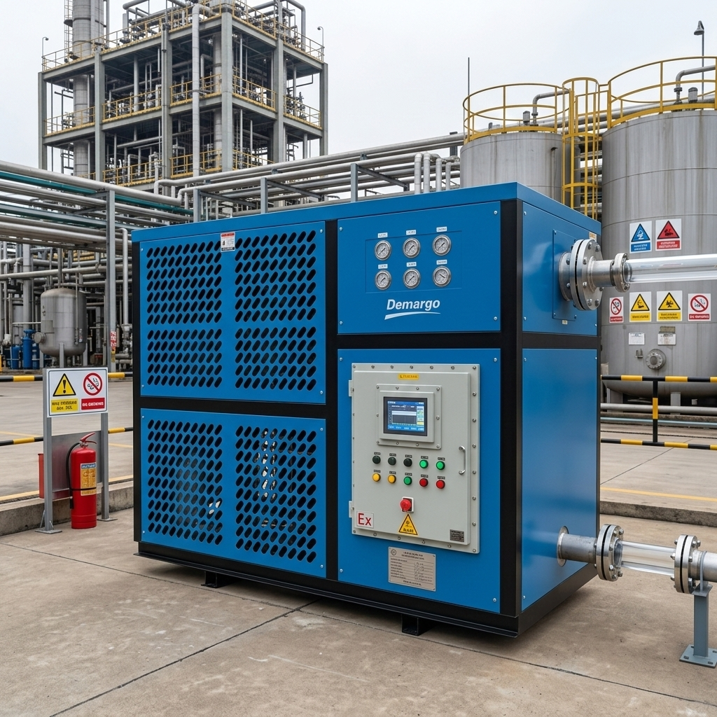 Sécheur d’air frigorifique au CO2 personnalisé non standard vue 4