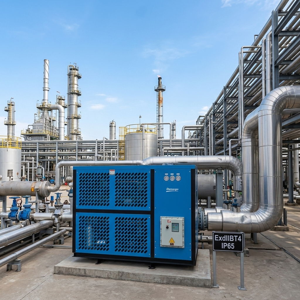Sécheur de méthane de houille et de drainage de gaz personnalisé non standard vue 6
