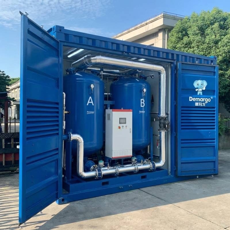 Station de séchage d’air mobile vue 15