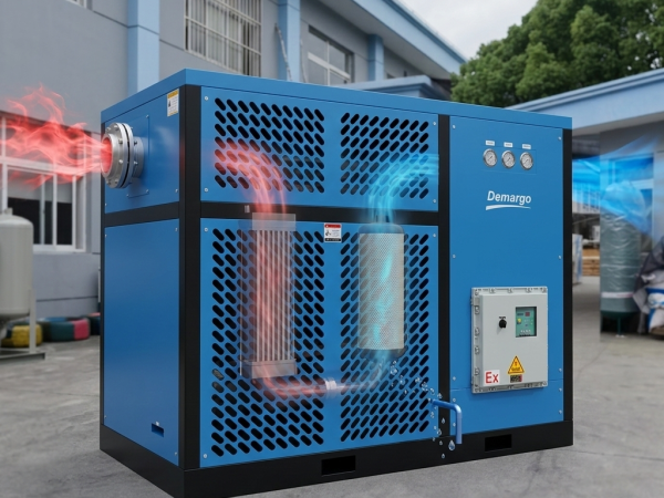 Sécheur d’air frigorifique au CO2 personnalisé non standard