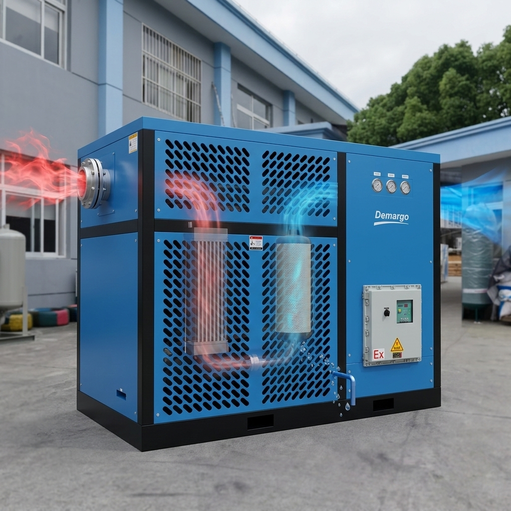 Sécheur d’air frigorifique au CO2 personnalisé non standard