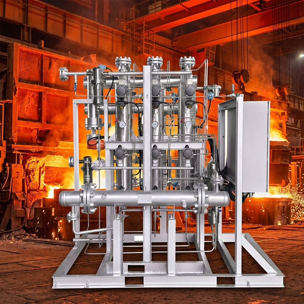Sécheur d’hydrogène et de dioxyde de carbone à trois tours personnalisé non standard vue 8