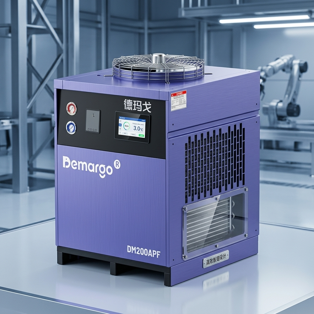 Sécheur d’air frigorifique à échangeur thermique à plaques en aluminium haute efficacité vue 9