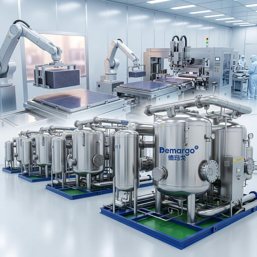 Sécheur d’air à adsorption par chaleur de compression sans consommation d’air vue 8