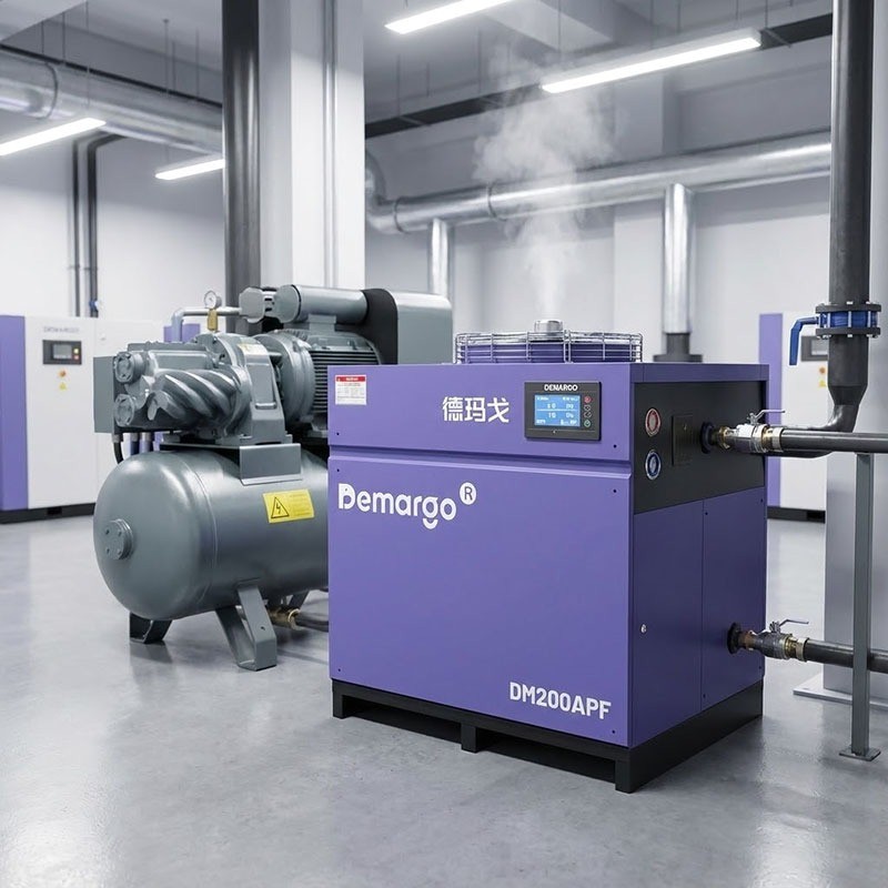 Sécheur d’air frigorifique à échangeur thermique à plaques et inverseur CC vue 8