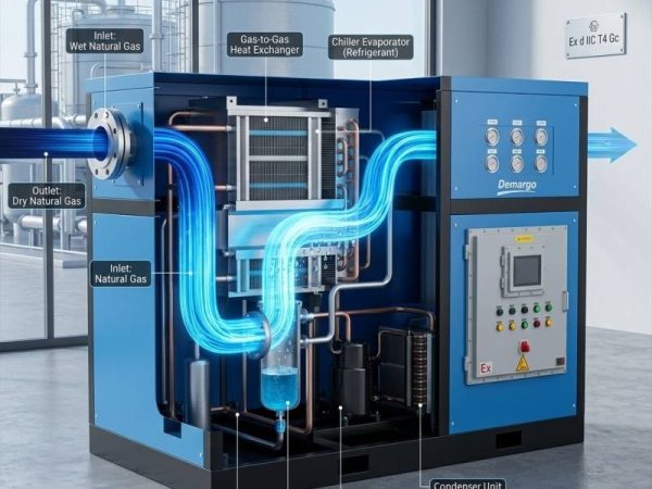 Sécheur d’air frigorifique au gaz naturel personnalisé non standard