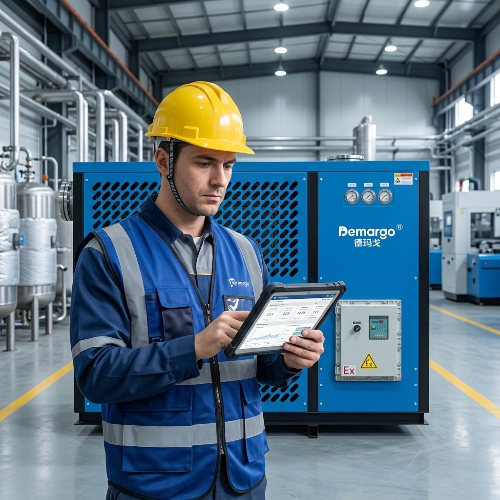 Sécheur d’air frigorifique antidéflagrant personnalisé non standard vue 10