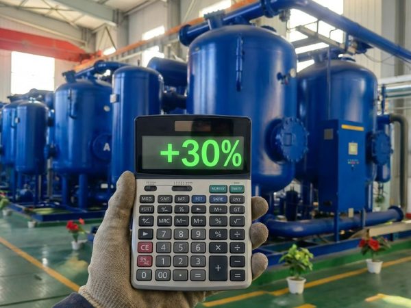 Sécheur d’air à adsorption par chaleur de compression sans consommation d’air