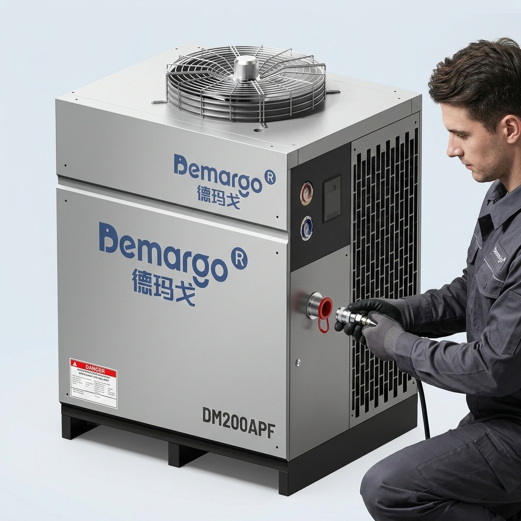 Sécheur d’air frigorifique à échangeur thermique à plaques en aluminium haute efficacité vue 15