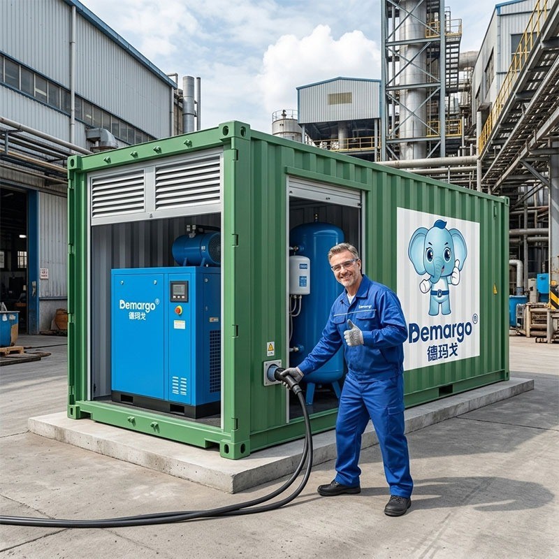 Station de compression d’air mobile vue 15