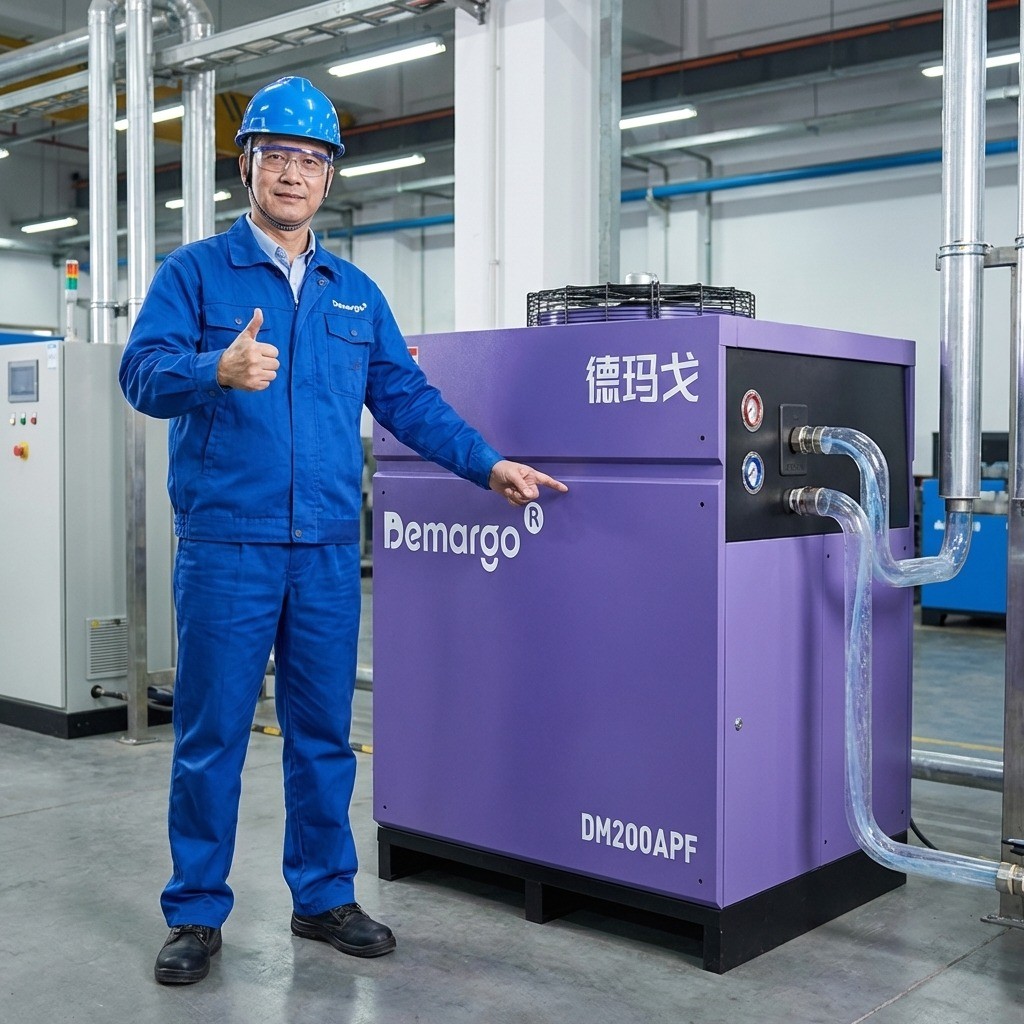 Sécheur d’air frigorifique à échangeur thermique à plaques en aluminium haute efficacité vue 12