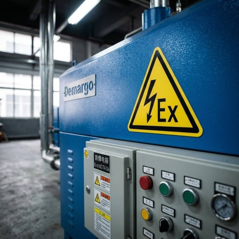 Sécheur d’air frigorifique au gaz naturel personnalisé non standard vue 4
