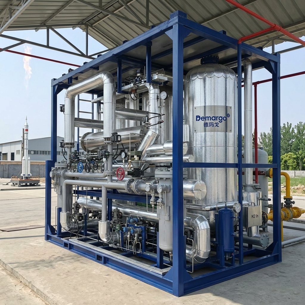 Sécheur à dessiccant pour hydrogène personnalisé non standard vue 5