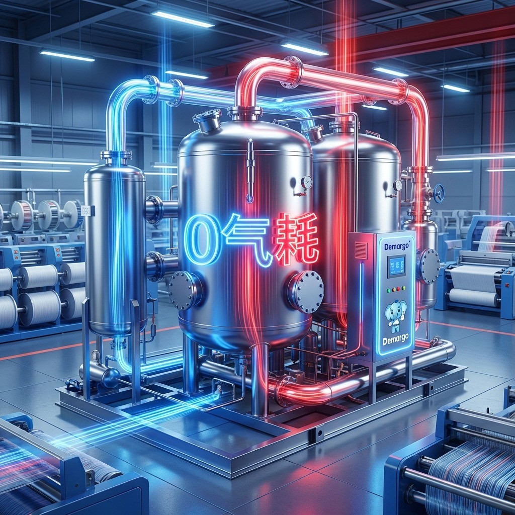 Sécheur d’air à adsorption par chaleur de compression sans consommation d’air vue 7