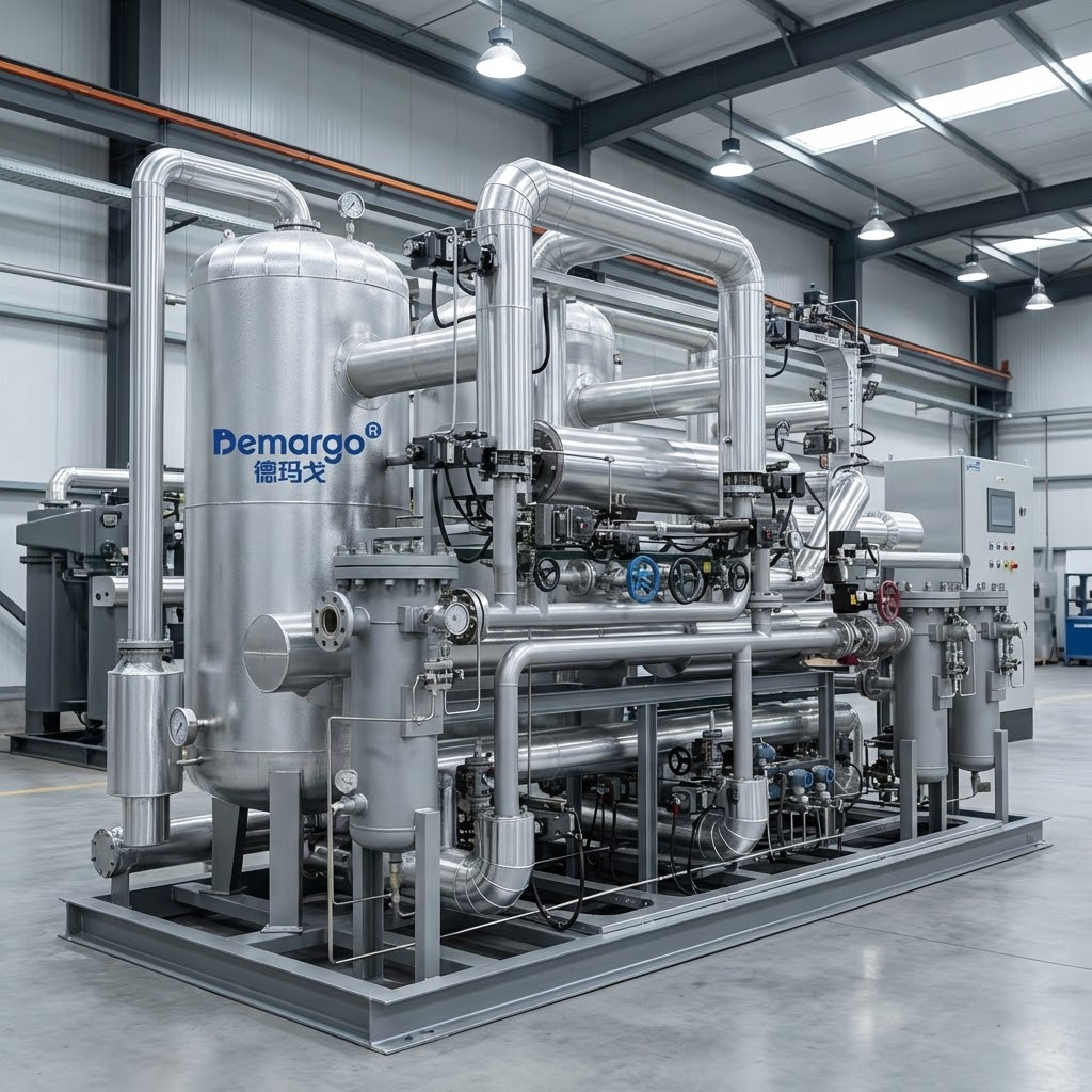Sécheur à dessiccant pour hydrogène personnalisé non standard vue 4