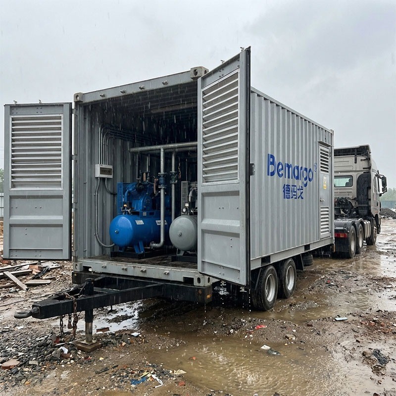 Station de compression d’air mobile vue 4