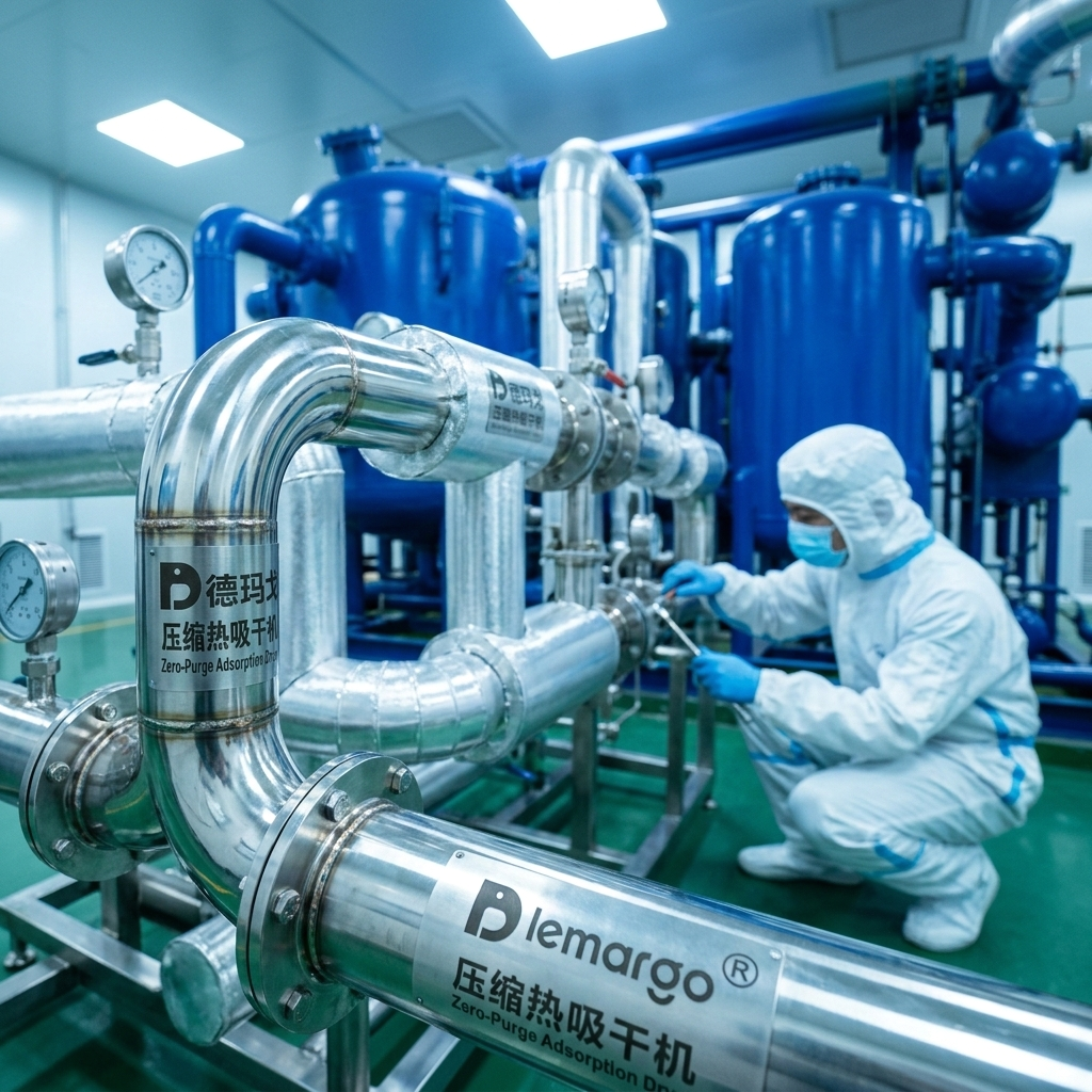 Sécheur d’air à adsorption par chaleur de compression sans consommation d’air vue 6